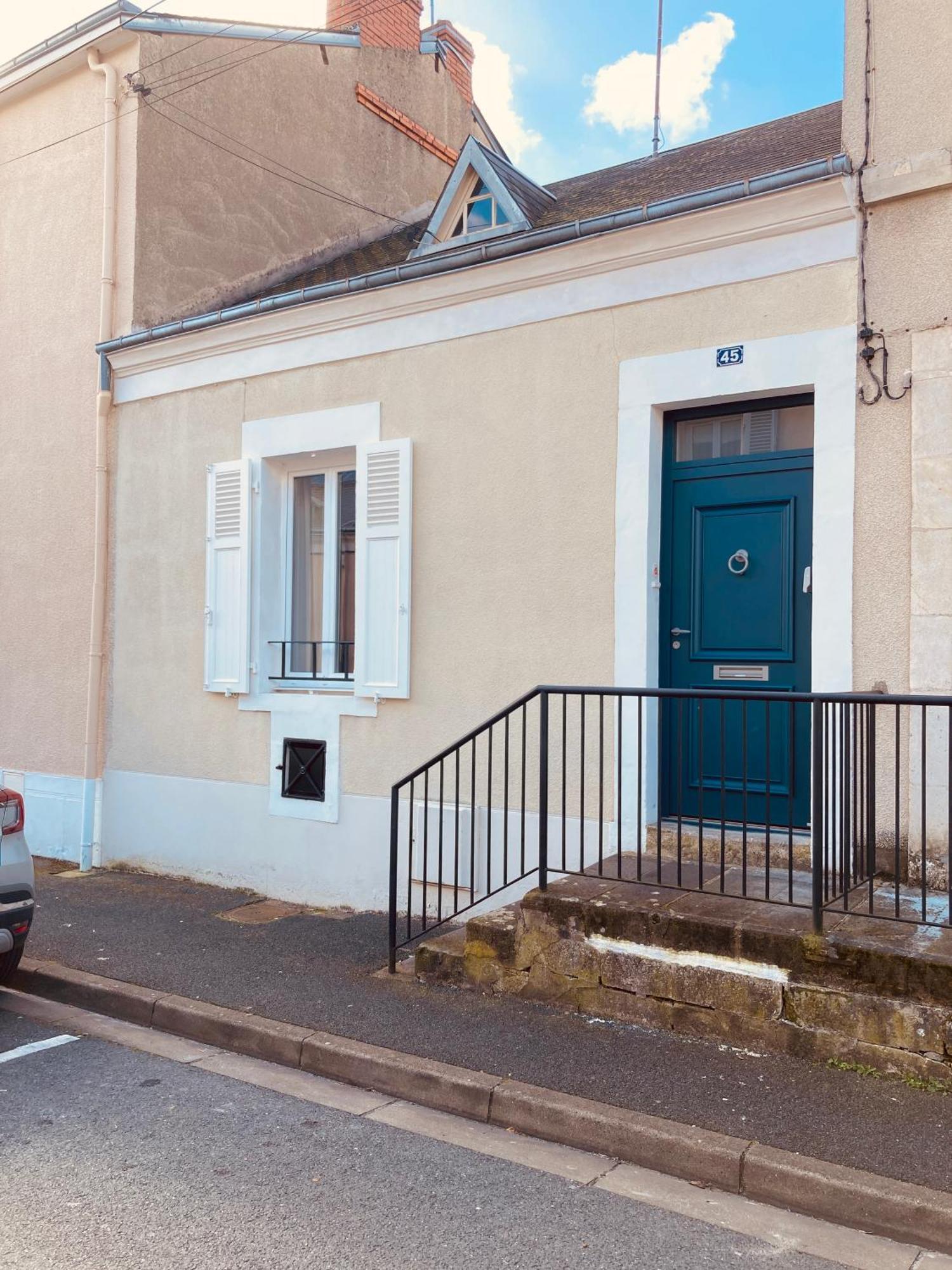 Villa La Jeannette - Proche Gare-Centre, 2 Lits, Terrasse Châteauroux Exterior foto